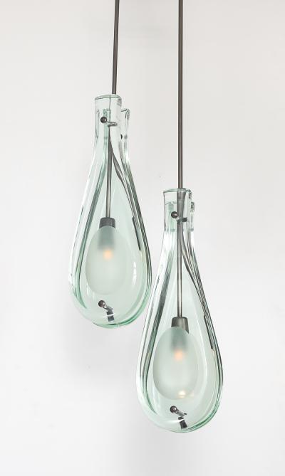 Max Ingrand Model No 2259 Chandelier by Max Ingrand for Fontana Arte