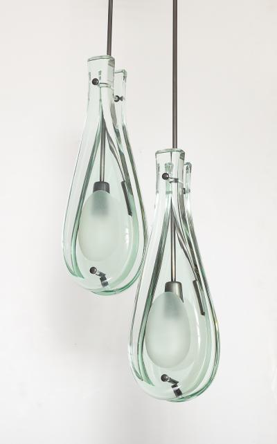 Max Ingrand Model No 2259 Chandelier by Max Ingrand for Fontana Arte