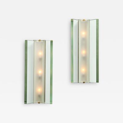 Max Ingrand No 2052 Wall Lights by Max Ingrand for Fontana Arte
