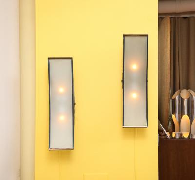Max Ingrand No 2135 Rare Wall Sconces by Max Ingrand for Fontana Arte