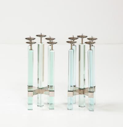 Max Ingrand No 2422 Candlesticks by Max Ingrand for Fontana Arte