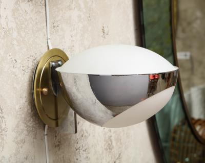 Max Ingrand Pair of Max Ingrand for Fontana Arte Appliques