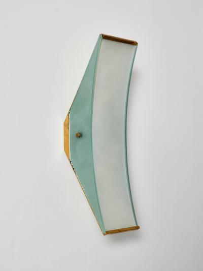 Max Ingrand Pair of Model 2135 Wall Sconces by Max Ingrand for Fontana Arte