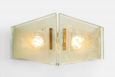 Max Ingrand Pair of Set of Four Sconces Model 2373 by Max Ingrand