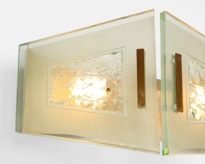 Max Ingrand Pair of Set of Four Sconces Model 2373 by Max Ingrand