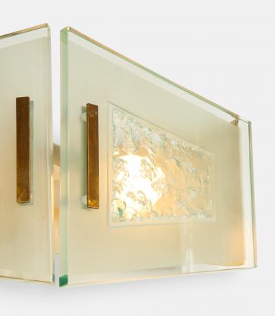 Max Ingrand Pair of Set of Four Sconces Model 2373 by Max Ingrand