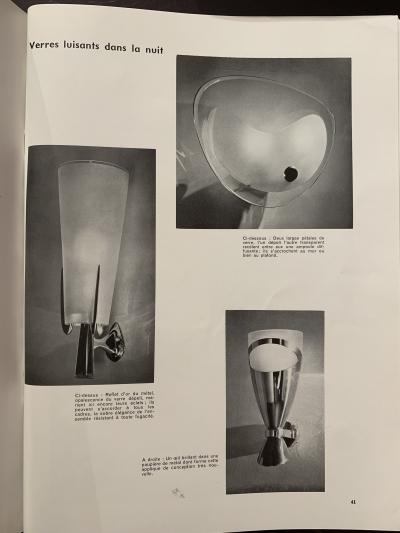 Max Ingrand Pair of wall lights