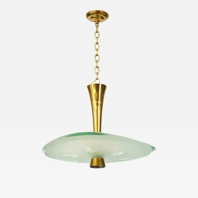 Max Ingrand Pendant 1748 by Max Ingrand for Fontana Arte