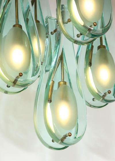 Max Ingrand Rare Chandelier Model 2338 by Max Inrgand