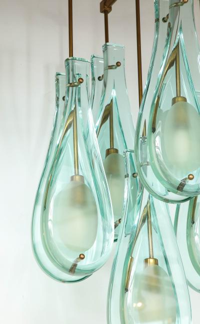 Max Ingrand Rare Chandelier Model 2338 by Max Inrgand