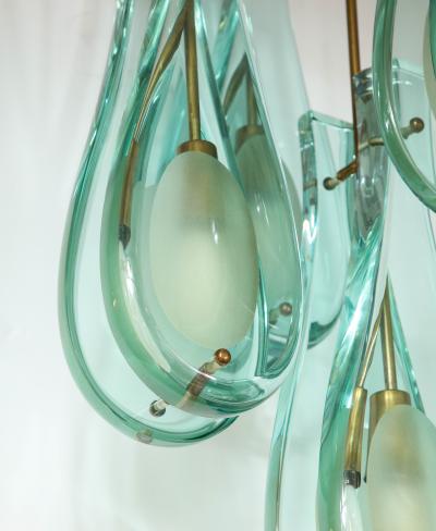 Max Ingrand Rare Chandelier Model 2338 by Max Inrgand