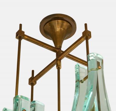 Max Ingrand Rare Chandelier Model 2338 by Max Inrgand