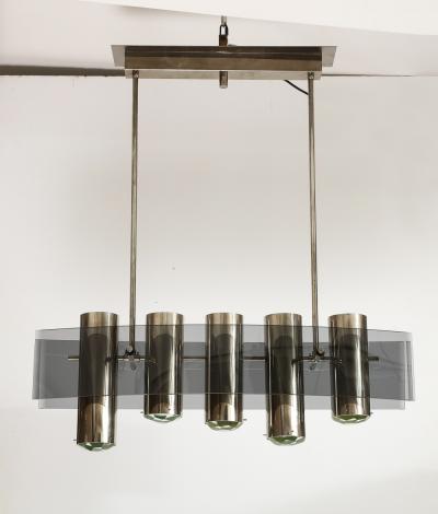 Max Ingrand Rare Chandelier No 2177 by Max Ingrand for Fontana Arte