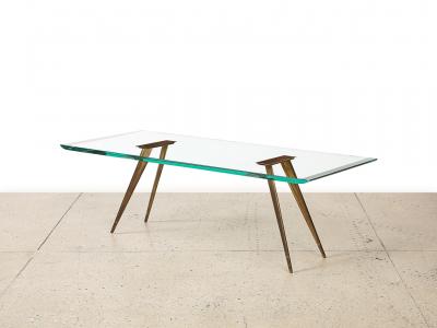 Max Ingrand Rare Cocktail Table No 1817 by Max Ingrand for Fontana Arte