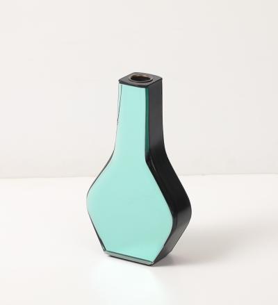 Max Ingrand Rare Colored Glass Vase Model No 2122 by Max Ingrand for Fontana Arte
