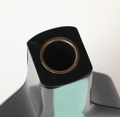 Max Ingrand Rare Colored Glass Vase Model No 2122 by Max Ingrand for Fontana Arte