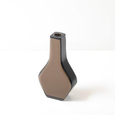 Max Ingrand Rare Colored Glass Vase Model No 2122 by Max Ingrand for Fontana Arte