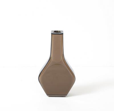 Max Ingrand Rare Colored Glass Vase Model No 2122 by Max Ingrand for Fontana Arte