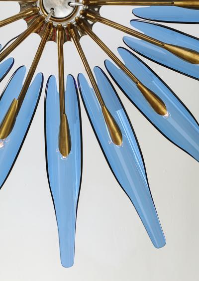 Max Ingrand Rare Dahlia Chandelier by Max Ingrand for Fontana Arte