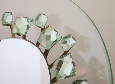Max Ingrand Rare Illuminated Mirror by Max Ingrand for Fontana Arte Model Pistil 2044
