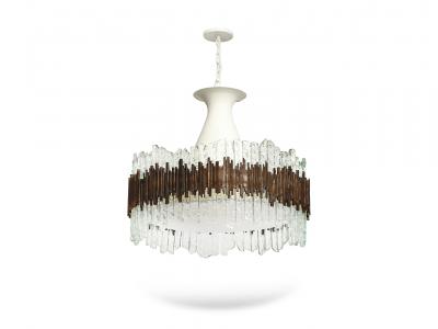 Max Ingrand Rare Large Scale Chandelier by Max Ingrand for Fontana Arte