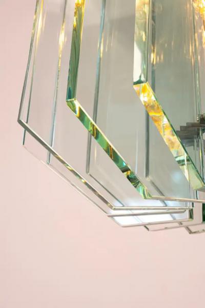 Max Ingrand Rare Max Ingrand chandelier for Fontana Arte