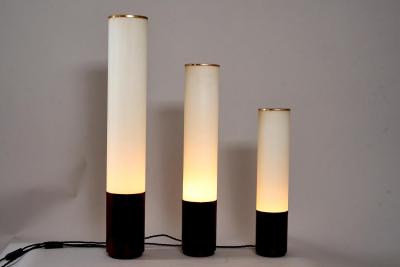 Max Ingrand Rare Max Ingrand set of three table lights model no 2483