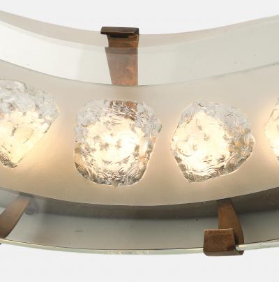 Max Ingrand Rare Pair of Large Wall Lights Model 1598