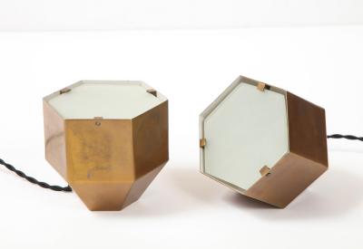 Max Ingrand Rare Pair of Table Lamps 2202 by Fontana Arte