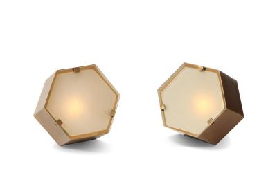 Max Ingrand Rare Pair of Table Lamps 2202 by Fontana Arte