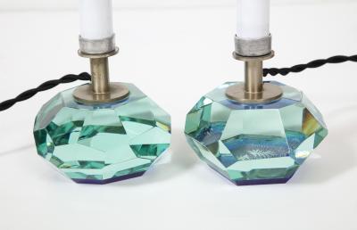 Max Ingrand Rare Pair of Table Lamps 2228 by Max Ingrand for Fontana Arte