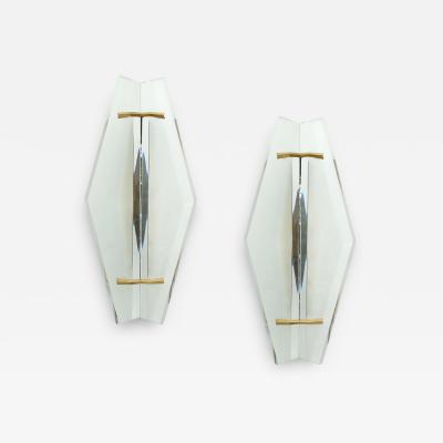 Max Ingrand Rare Wall Lights 1937 by Max Ingrand for Fontana Arte