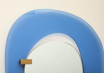 Max Ingrand Rare Wall Mirror by Max Ingrand for Fontana Arte