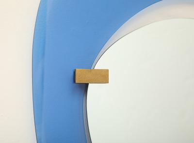 Max Ingrand Rare Wall Mirror by Max Ingrand for Fontana Arte