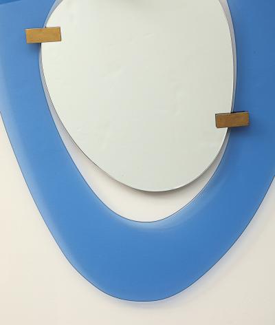 Max Ingrand Rare Wall Mirror by Max Ingrand for Fontana Arte