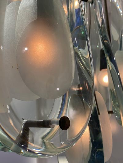 Max Ingrand Rare pair of chandeliers