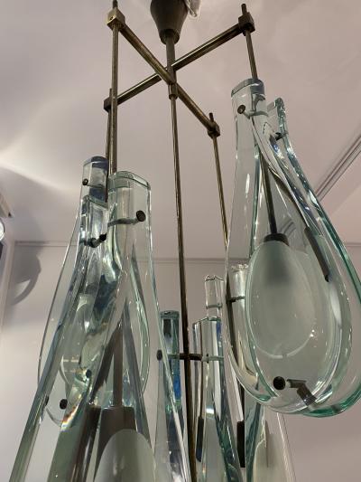 Max Ingrand Rare pair of chandeliers