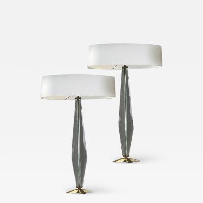 Max Ingrand Rare pair of table Lamps Model 2048