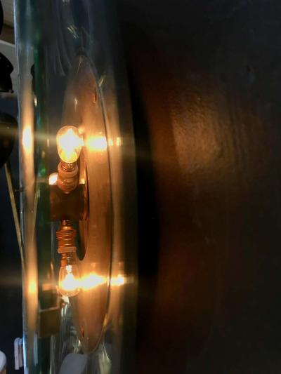 Max Ingrand Round Mirror by Max Ingrand for Fontana Arte Italy 1960s