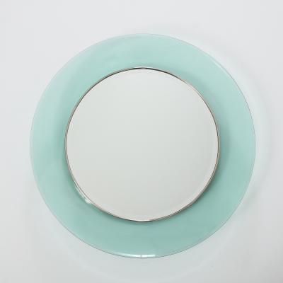 Max Ingrand Round Mirror by Max Ingrand for Fontana Arte model 1669 1960 Italy