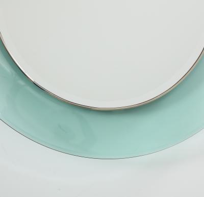 Max Ingrand Round Mirror by Max Ingrand for Fontana Arte model 1669 1960 Italy
