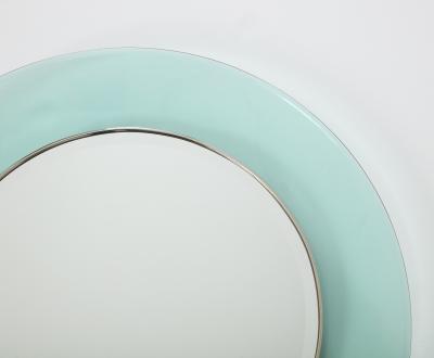 Max Ingrand Round Mirror by Max Ingrand for Fontana Arte model 1669 1960 Italy