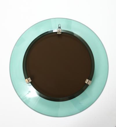 Max Ingrand Round Mirror by Max Ingrand for Fontana Arte model 1669 1960 Italy