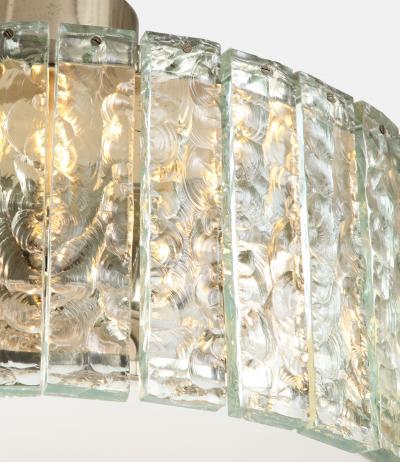 Max Ingrand Semi Flush Mount Ceiling Light Model 2448 by Max Ingrand