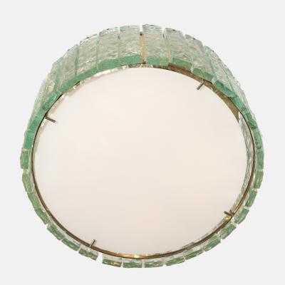 Max Ingrand Semi Flush Mount Ceiling Light Model 2448 by Max Ingrand