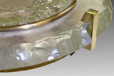 Max Ingrand Wall or ceiling lights model 10 004 by M Ingrand Saint Gobain France circa 1960