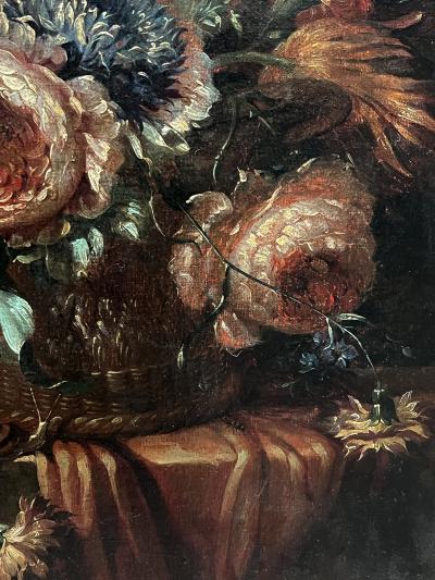 Max Luber Max Luber Munich 1879 1950 Floral Still Life Oil on Canvas