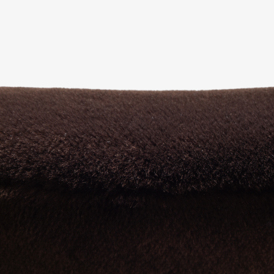 Max Pearson Max Pearson for Knoll Executive Lounge Chair in Plush Brown Italian Velvet