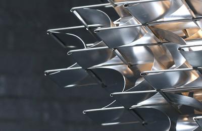 Max Sauze Vintage French Modern Cassiope Chandelier by Max Sauze