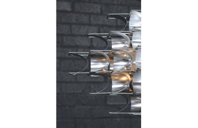 Max Sauze Vintage French Modern Cassiope Chandelier by Max Sauze